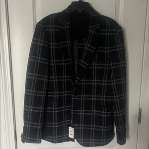 Nordstrom Dark Checkered Blazer